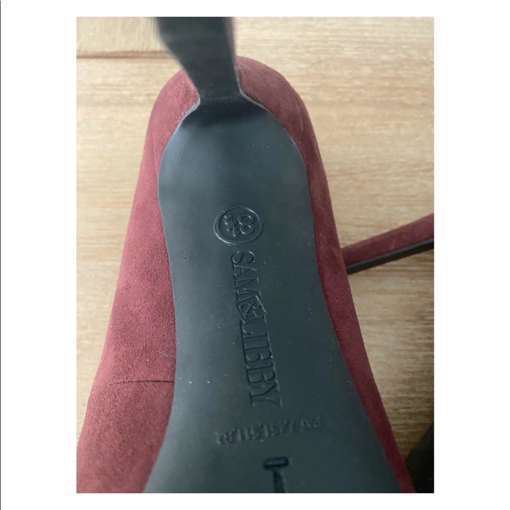 Maroon Pointe Pumps - image 4